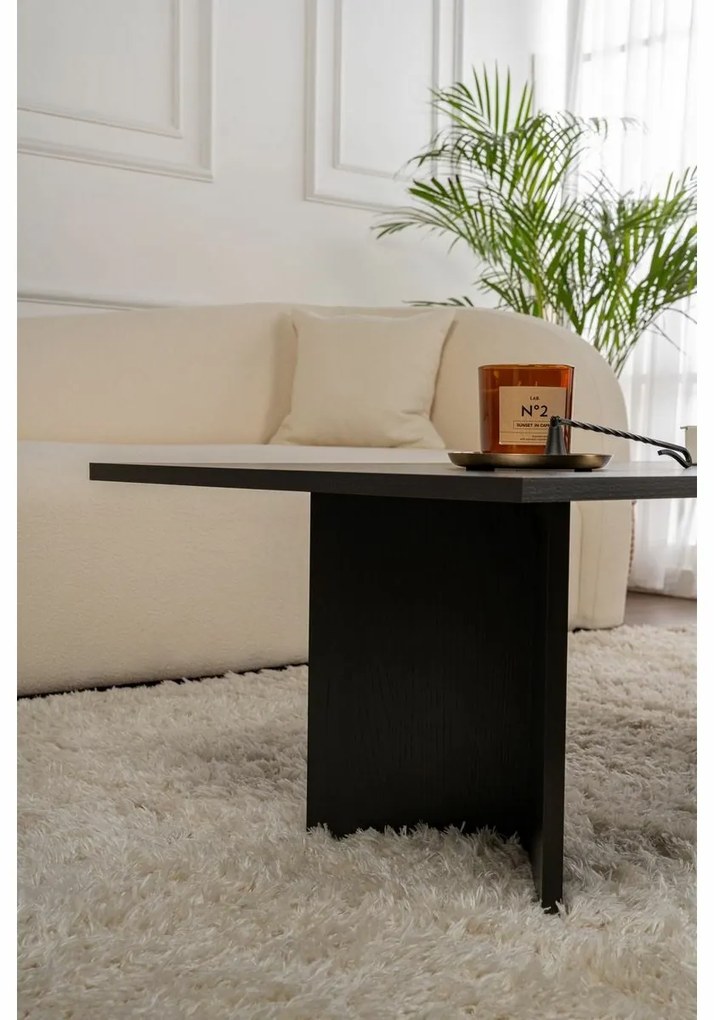 Stolik konferencyjny Sabin Wood Black