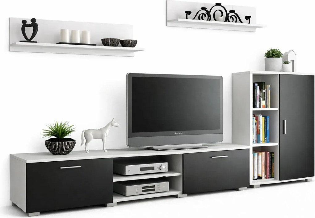 Meblościanka - biało A4-B91