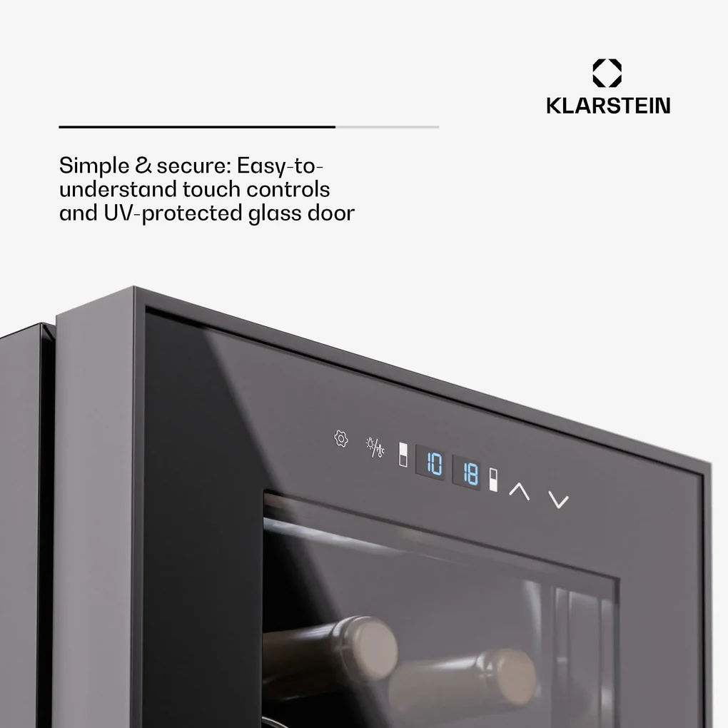 Klarstein Shiraz 27 Duo Chłodziarka do wina