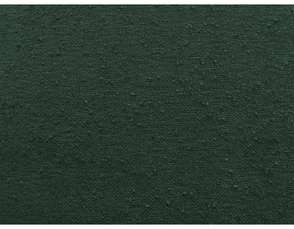 Zielony podnóżek z materiału bouclé Everest – Bobochic Paris