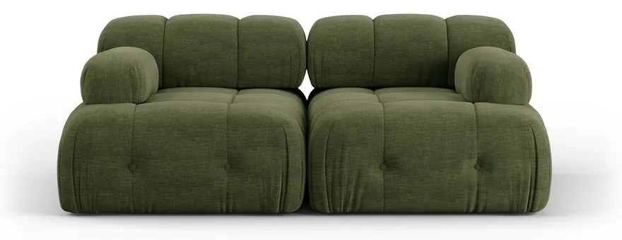 Ciemnozielona sofa 192 cm Ferento – Cosmopolitan Design