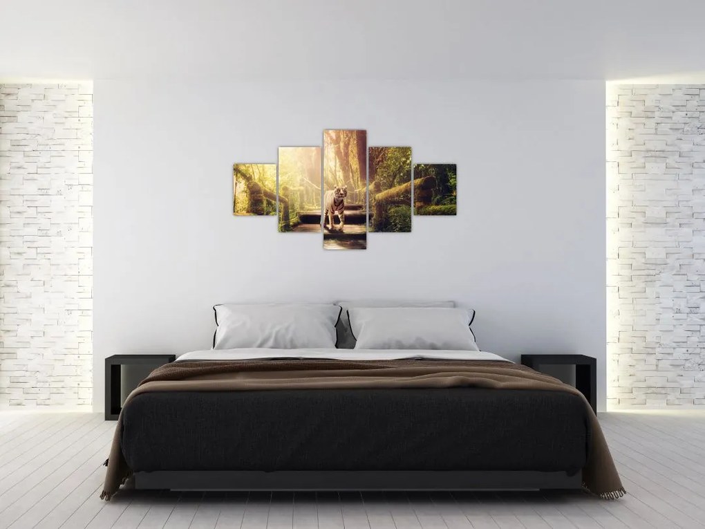 Obraz tygrysa (125x70 cm)