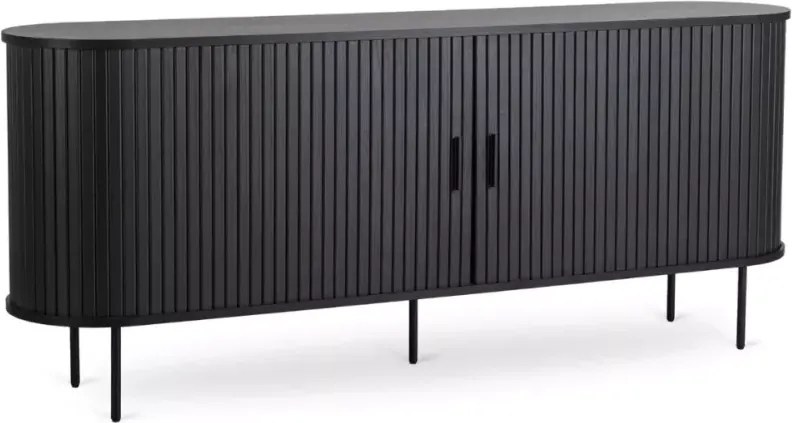 Komoda dwudrzwiowa rozsuwana Double 180cm – pojemna szafka do salonu, sypialni i przedpokoju