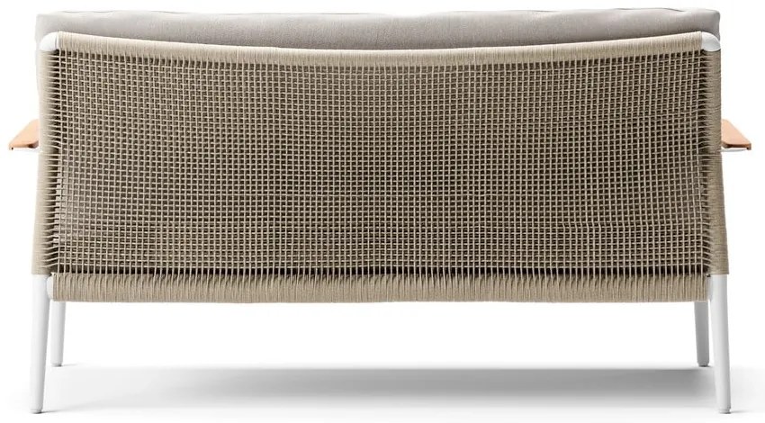 Kremowy zestaw mebli ogrodowych dla 4 osób Ray – Diphano