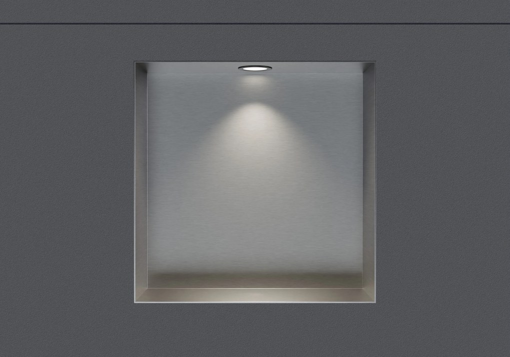 Półka wnękowa ze stali nierdzewnej NT203010X