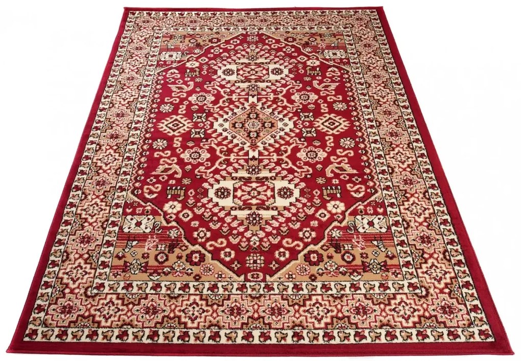 Bordowy dywan boho G4-S25
