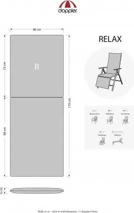 LIVING 6913 relax - poduszka na fotel relaksacyjny