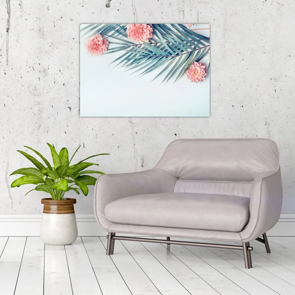 Obraz na szkle bukietu (70x50 cm)