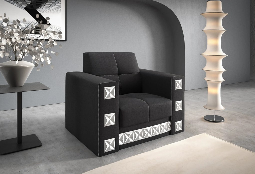 Fotel Manila z bokami