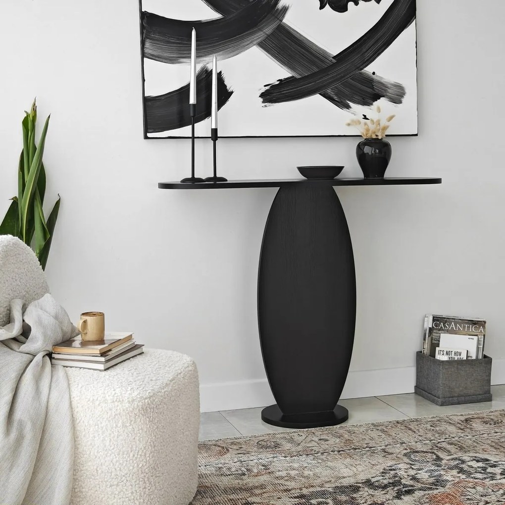 Stolik pomocniczy Ellittica Anthracite