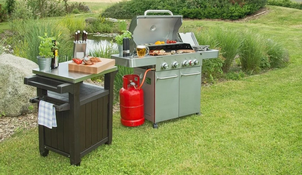 Grill gazowy G21 Argentina BBQ Premium line, 5 palników + gratis reduktor ciśnienia