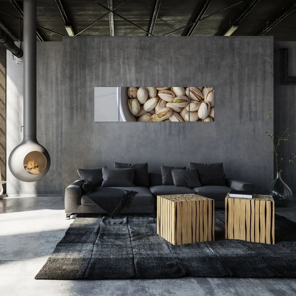 Obraz - pistacje (170x50 cm)