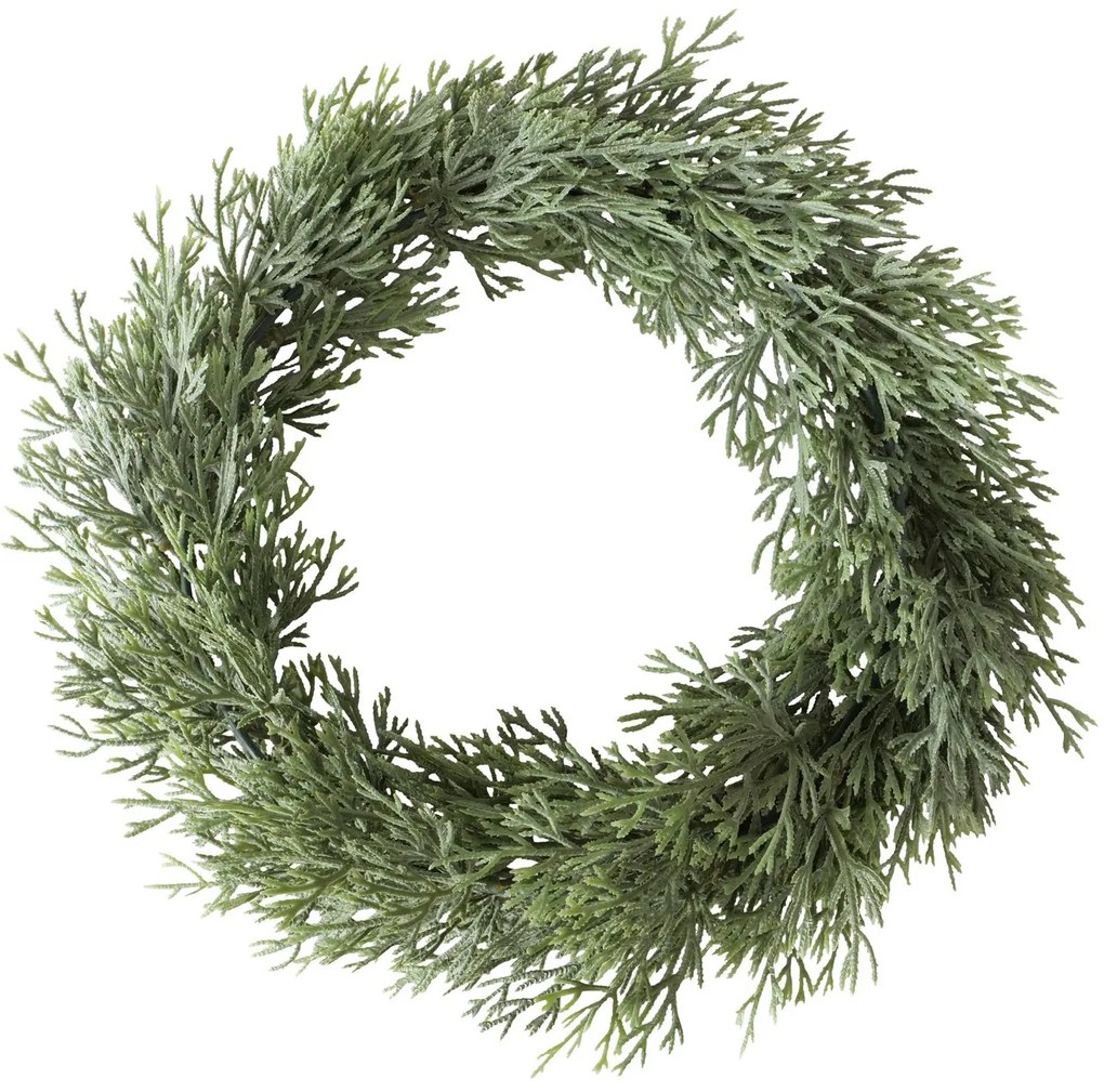 Ręcznie wykonany wieniec na drzwi TANNE, Ø30 cm