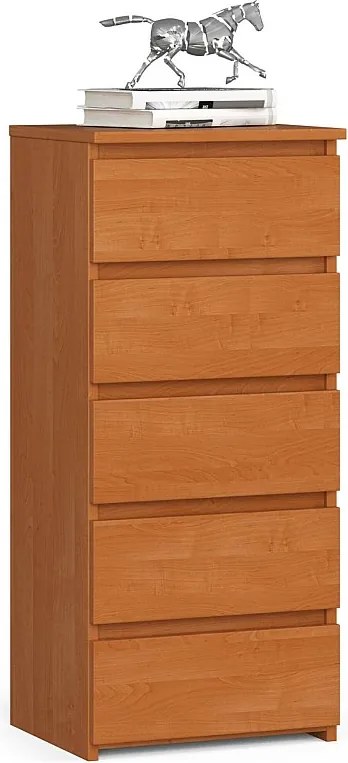 Komoda AKORD CL5 Olcha 40 cm 5 szuflad kolor Olcha mat 40x35x92 cm