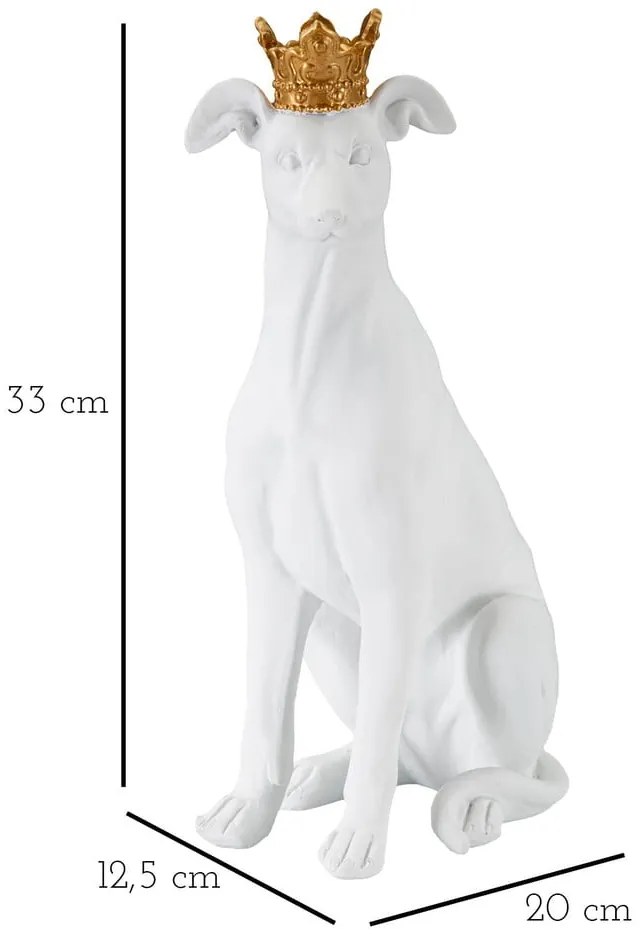 Figurka z żywicy polimerowej 33 cm Dog – Mauro Ferretti