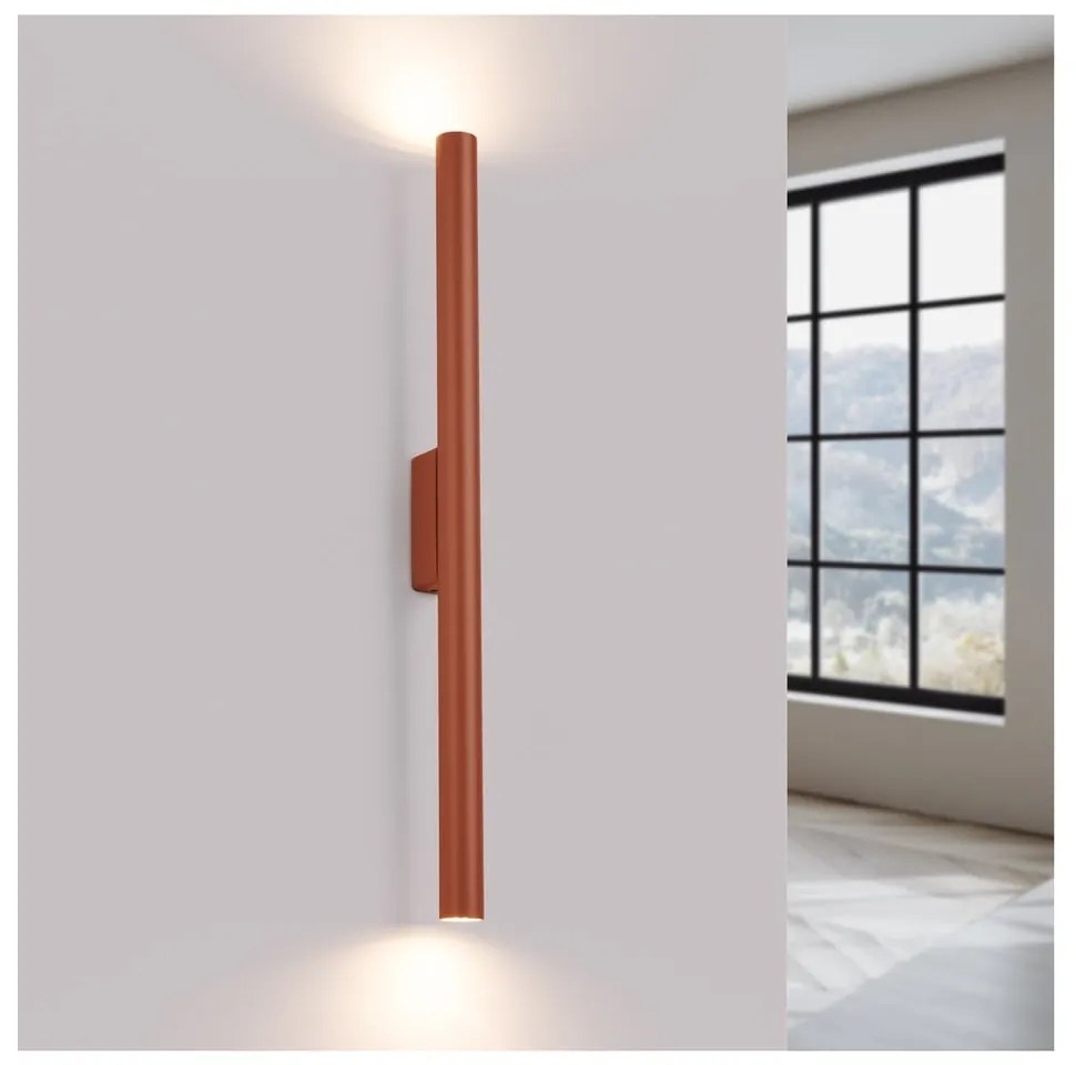 Ceglasty kinkiet Fideus – Sollux