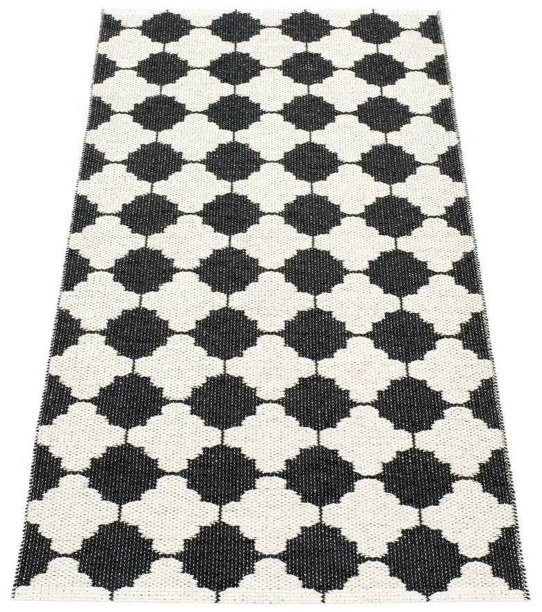 Czarno-biały chodnik odpowiedni na zewnątrz 70x150 cm Marre Black Coral – Pappelina