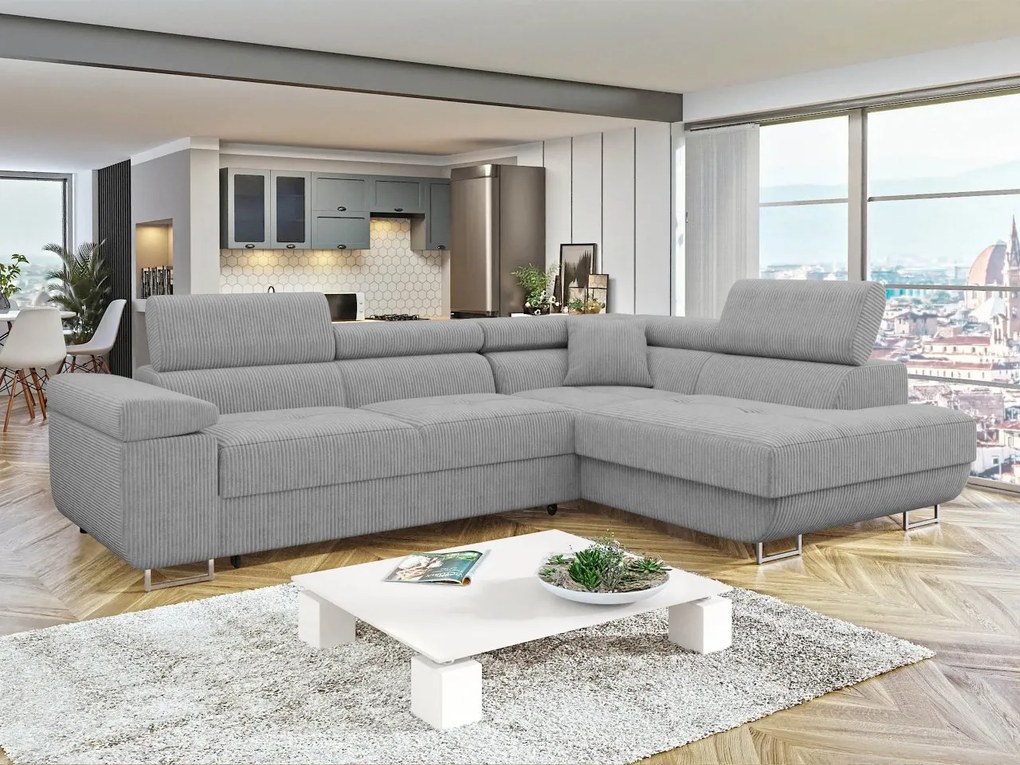 Narożnik z funkcją spania Torezio Sztruks