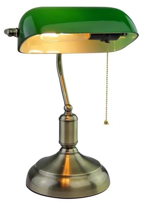 Lampa stołowa BANKER 1xE27/60W/230V