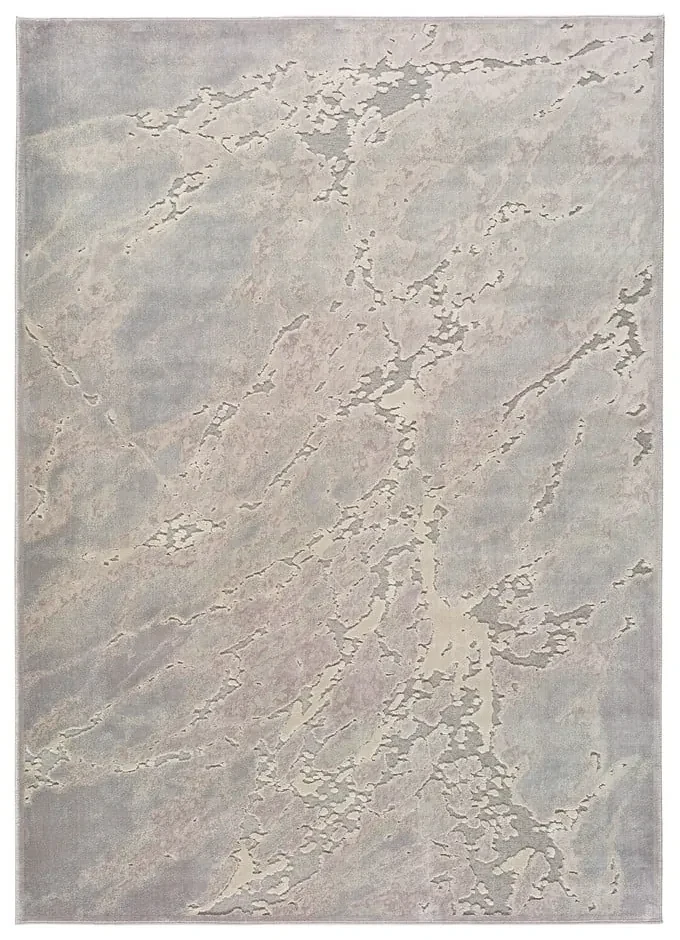 Szaro-beżowy dywan z wiskozy Universal Margot Marble, 160x230 cm