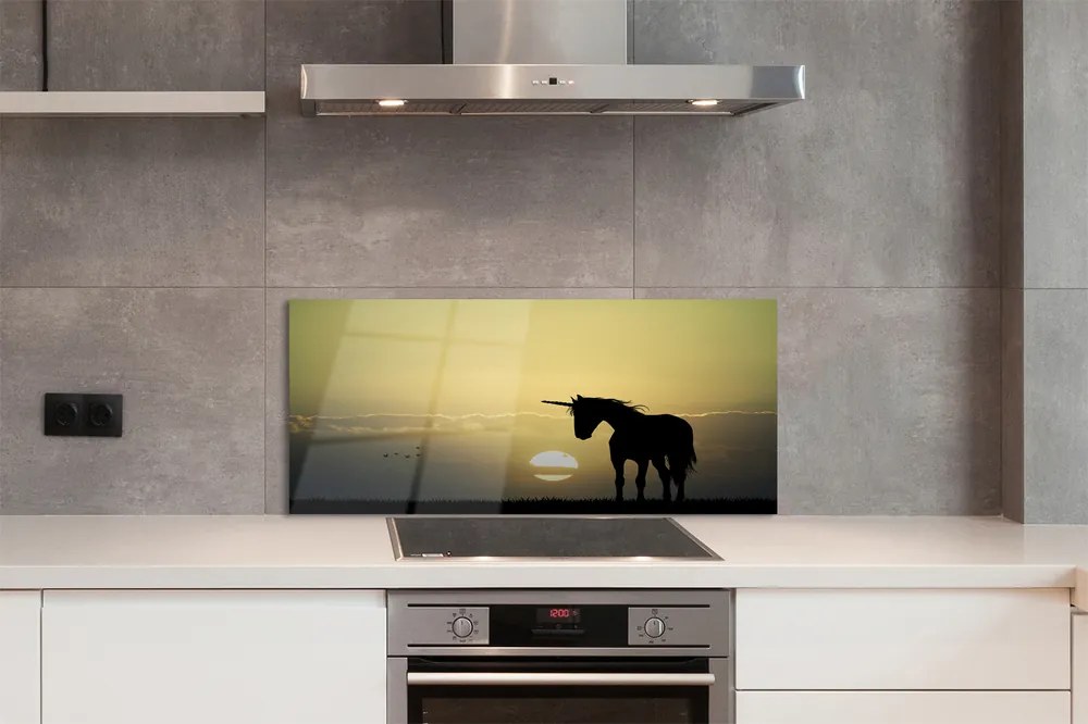 Panel nad Blat Kuchenny Magiczny Zachód Słońca na Polu