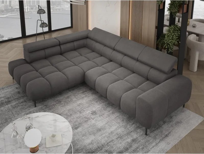 Narożnik PLAZA L wolnostojący Lewostronny w tkaninie Promocyjnej APHRODITE 22 WERSAL