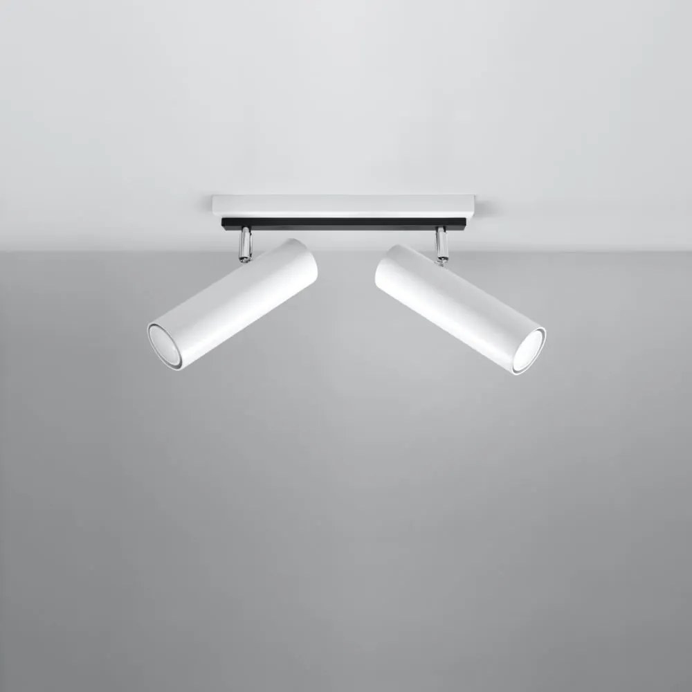 Biała lampa sufitowa 6x30 cm Mira – Nice Lamps