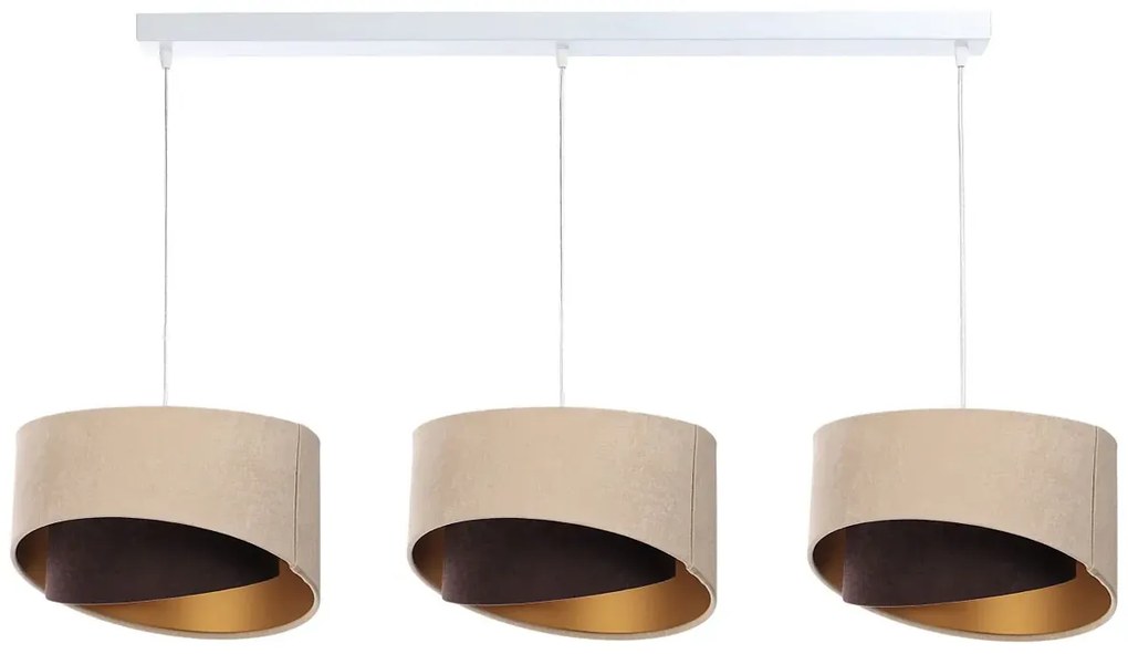 Nowoczesna asymetryczna lampa wisząca - 13X S504 F3-R11