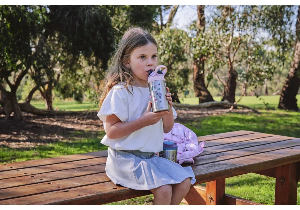Contigo Dziecięca butelka termiczna Easy Clean 380 ml Strawberry Unicorn