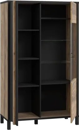 Szeroka witryna w stylu industrialnym Hayato 521