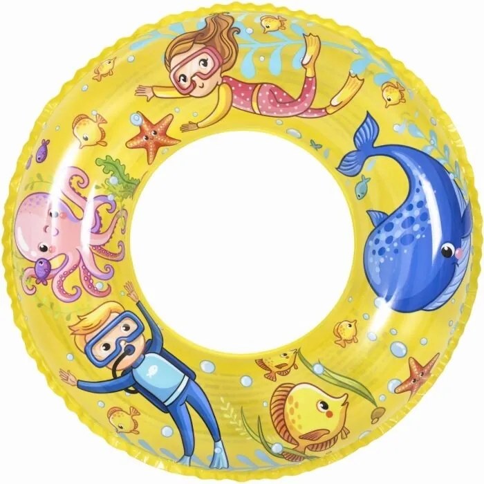 Dmuchane koło SEA ADVENTURE 60 cm żółte