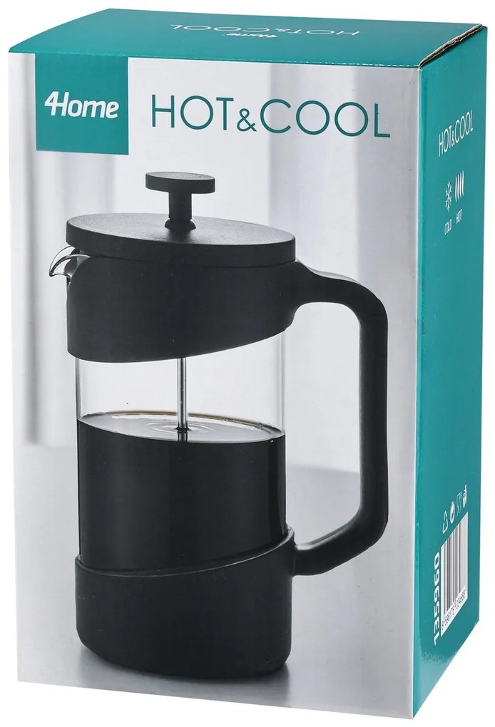 4Home French press Hot&Cool, 1 l