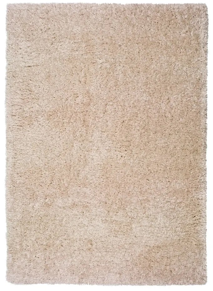 Beżowy dywan Universal Floki Liso, 140x200 cm