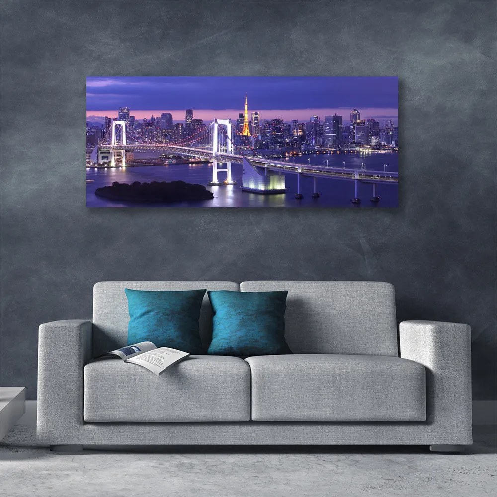 Obraz canvas na ścianę Gęstwina Zielonych Paproci