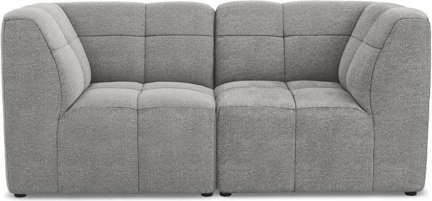 Szara sofa z materiału bouclé 180 cm Aloha – Makamii