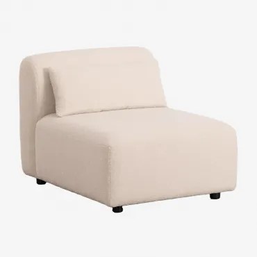 Centralny Moduł Do Sofy Modułowej Fogler Chenille Kremowy Beż - Sklum