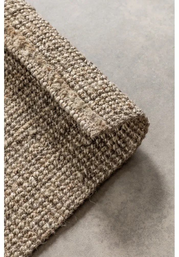 Beżowy dywan z juty 160x230 cm Bouclé – Hanse Home