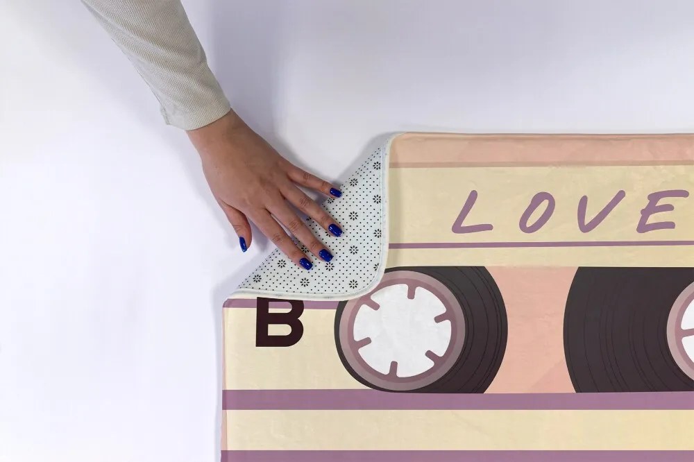 Dywanik do łazienki Dywanik do łazienki Kaseta Retro