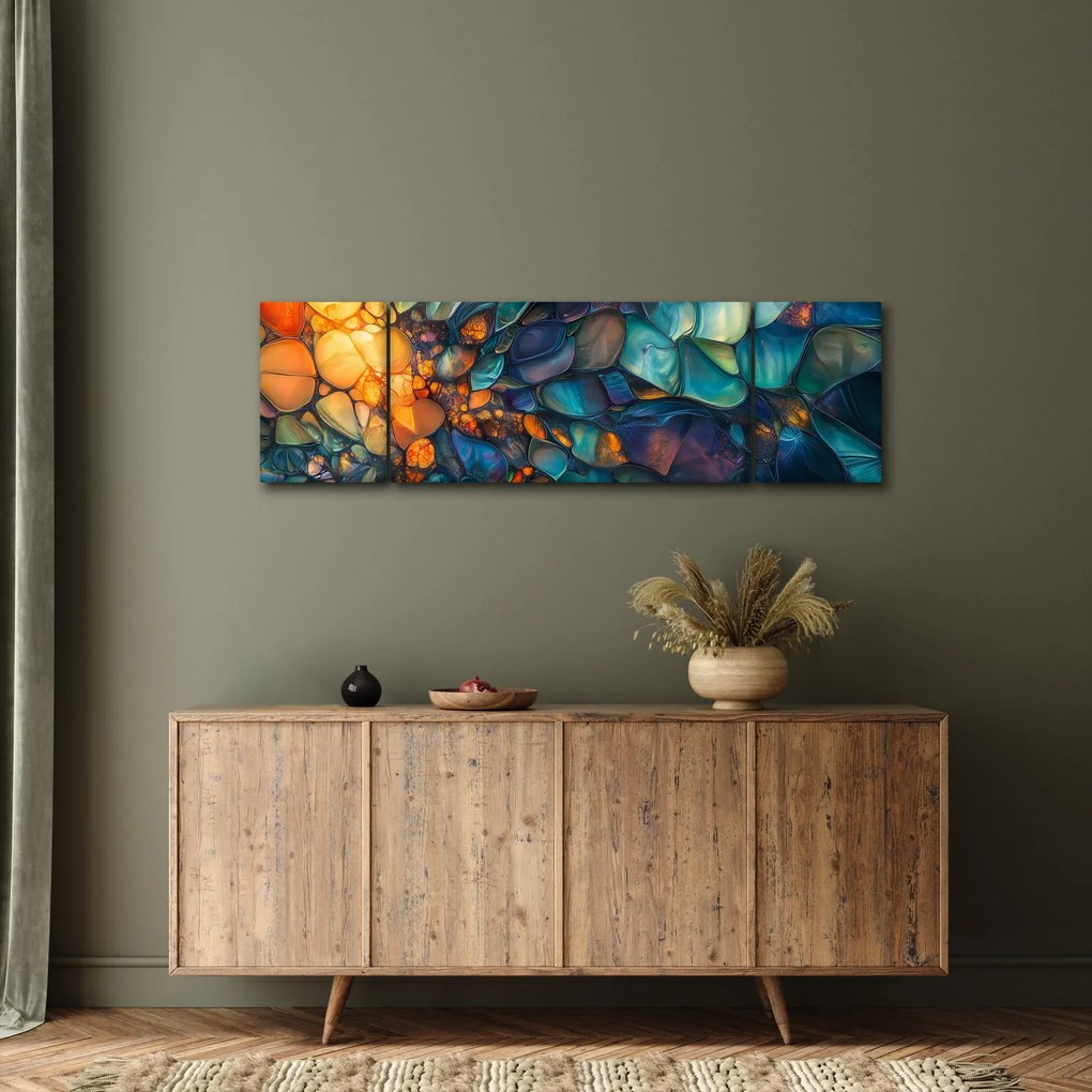 Obraz - Szklana mozaika (170x50 cm)