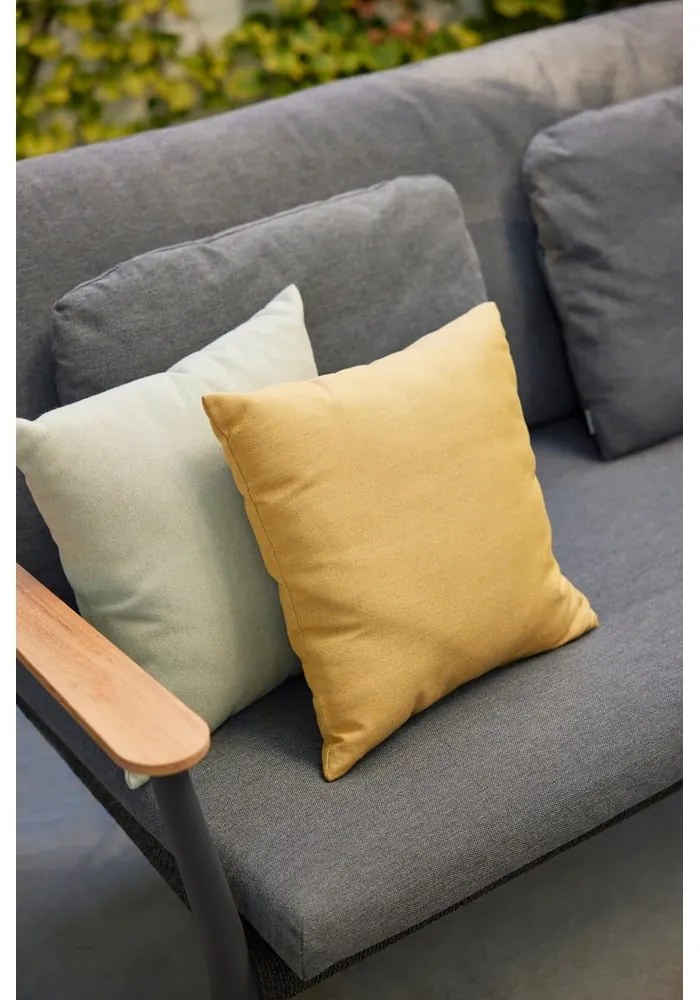 Ciemnoszara sofa ogrodowa Ray – Diphano