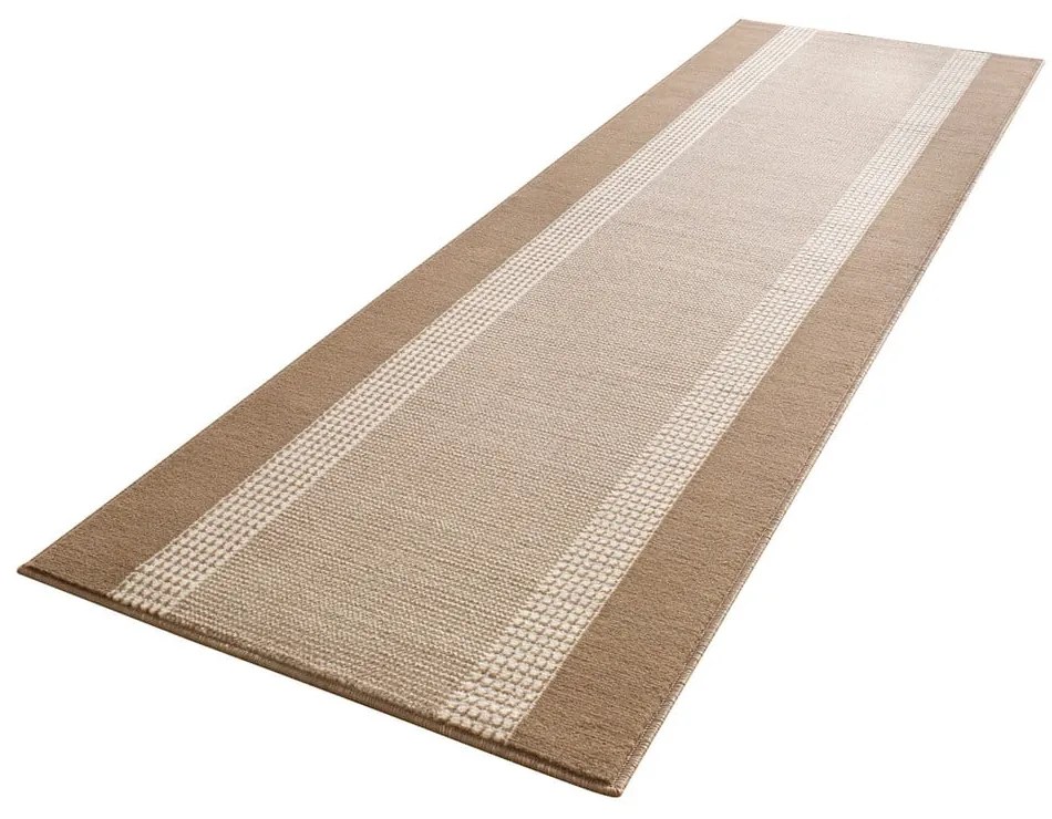 Beżowo-brązowy chodnik Hanse Home Basic, 80x300 cm