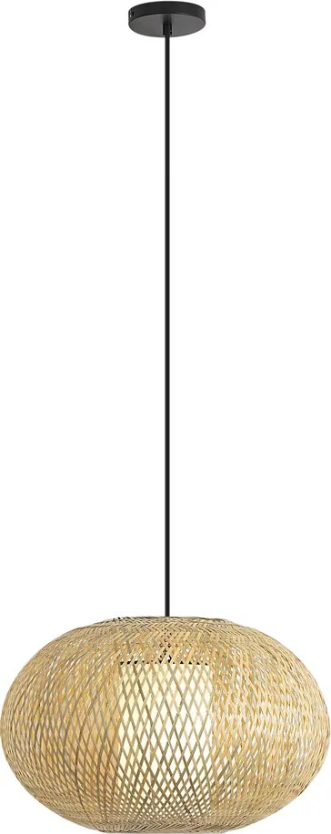 Lampa wisząca Japandi Bamboo 50 cm IP44 - Moana