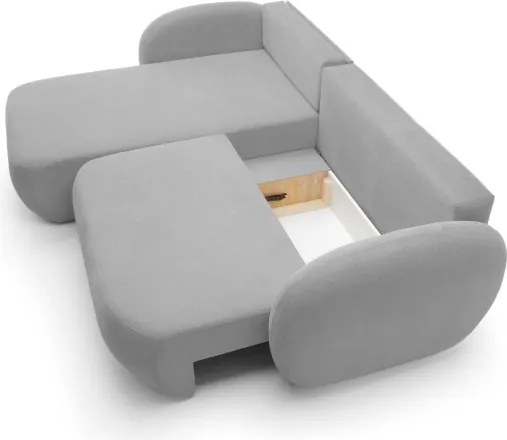 Narożnik OLIO Lewostronny w tkaninie Aragon 90