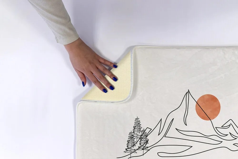 Dywanik łazienkowy Dywanik łazienkowy Góry Widok