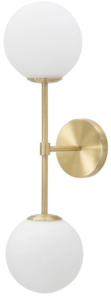 Kinkiet z 2 kulami GLAMY DOPPIA