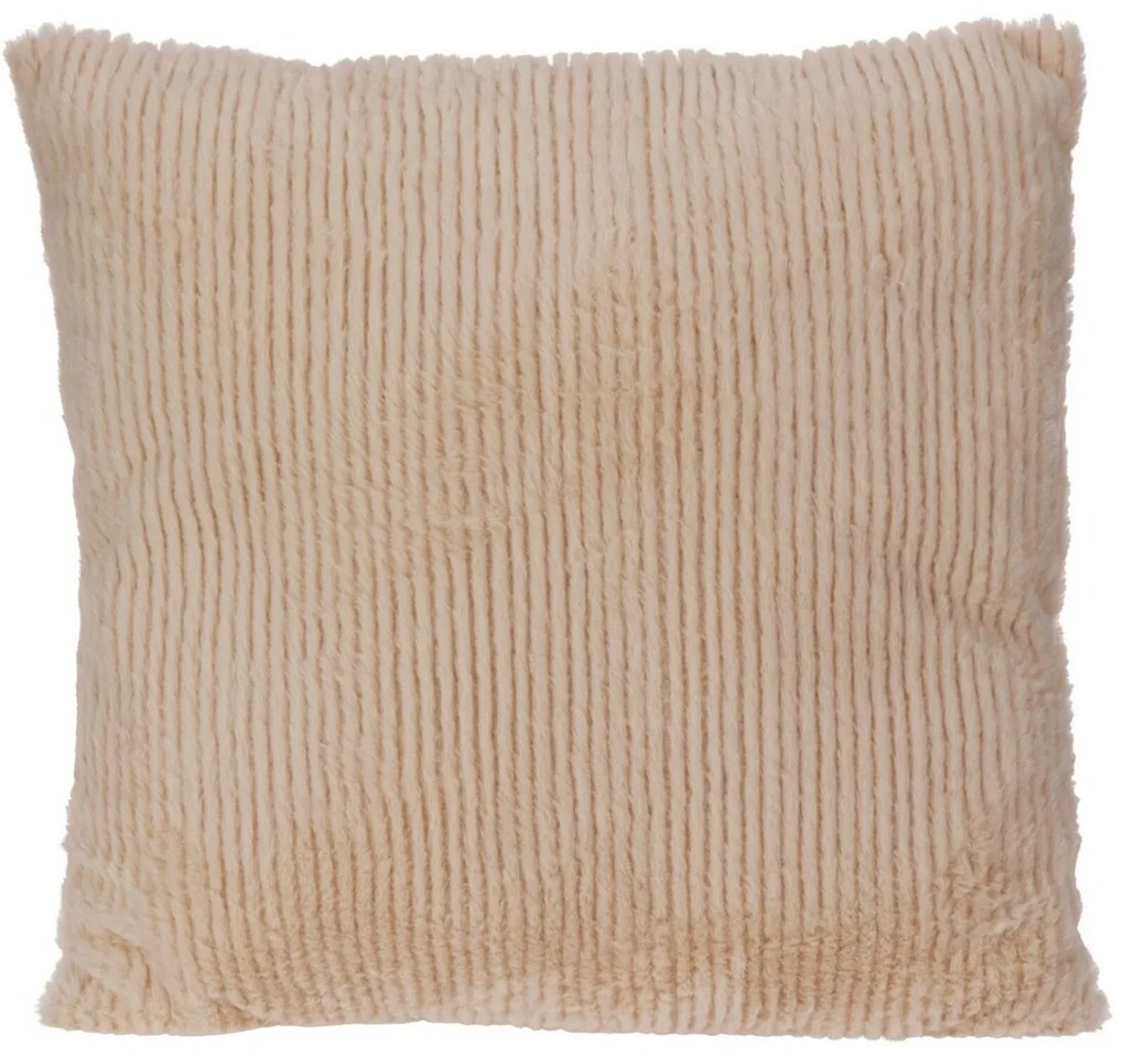 Poduszka Stripy jasnobrązowy, 45 x 45 cm