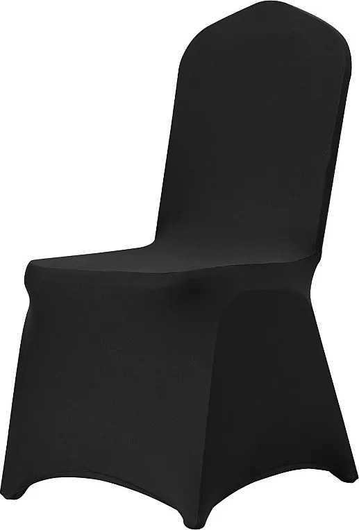 Owocnica Krzesła SucceBuy 30 Sztuk, Czarna, Ogólne Okrycie Ochronne na Weselny Kolację