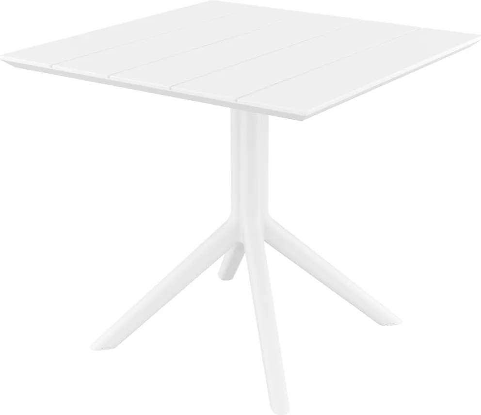 Kwadratowy stół kawiarniany z tworzywa Paris Table 70