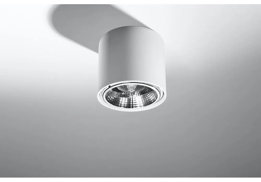 Biała lampa sufitowa Sollux Luigi