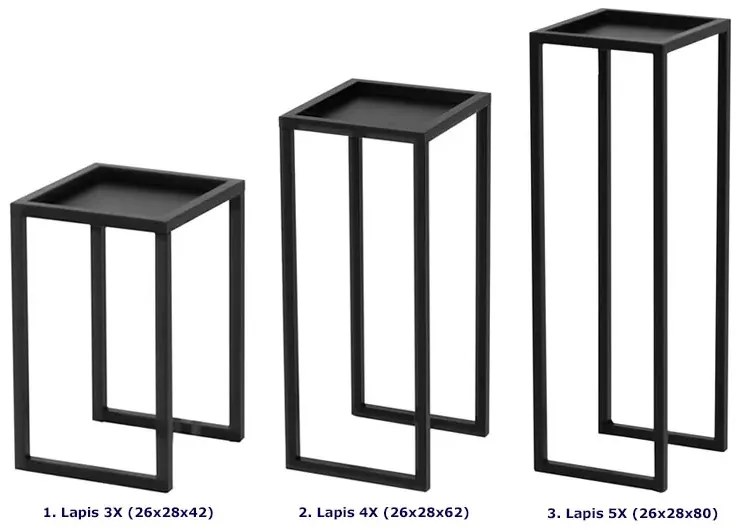 Industrialny stojak na kwiaty - Lapis 5X